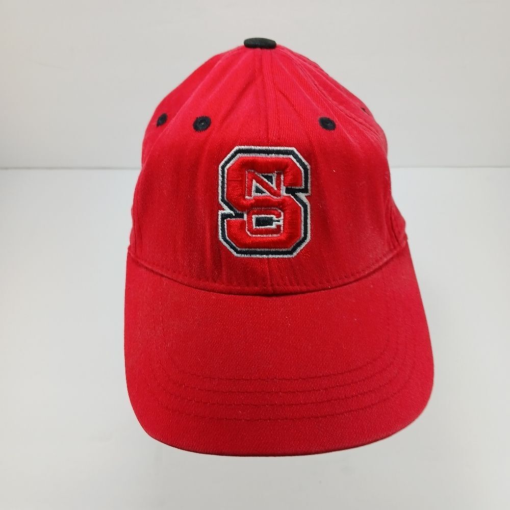 NC State Wolfpack Youth Red Baseball Cap Hat Top of the World